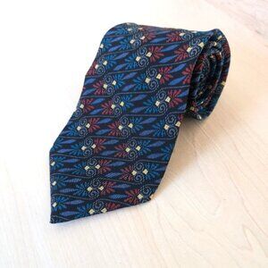DIOR Vintage Silk Floral Tie